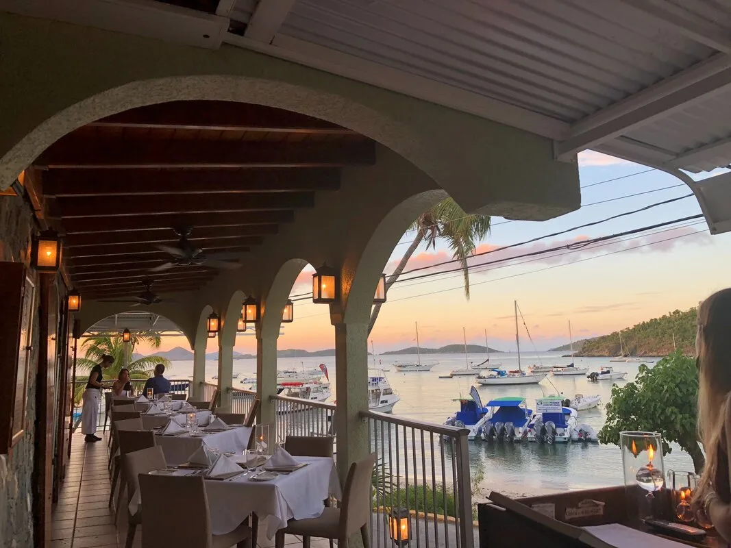 Cruz Bay dining St. John