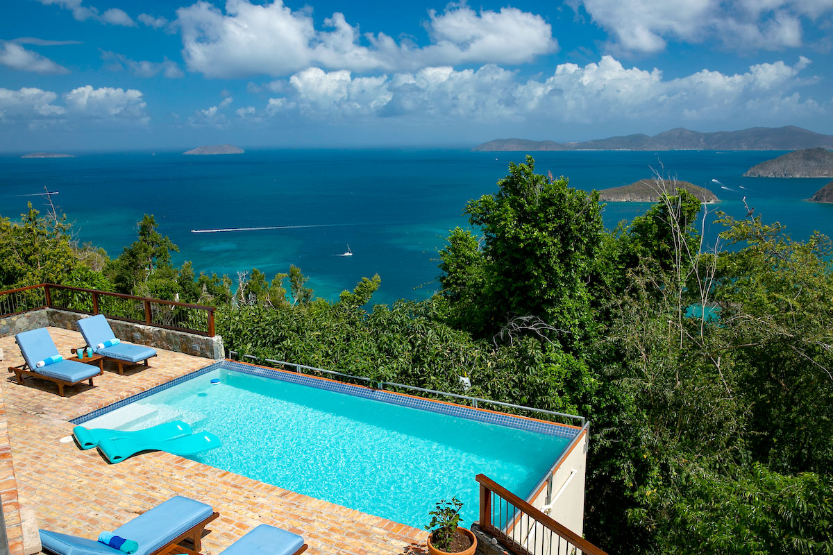 Mango Bay villa with sweeping British Virgin Islands views