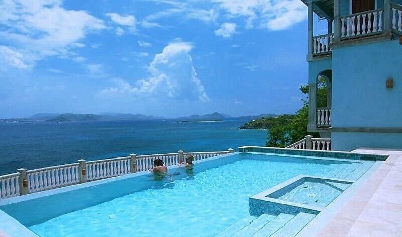 Rhapsody villa exterior in St. John