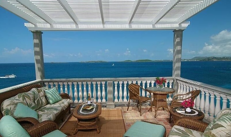 Rhapsody pool and outdoor area