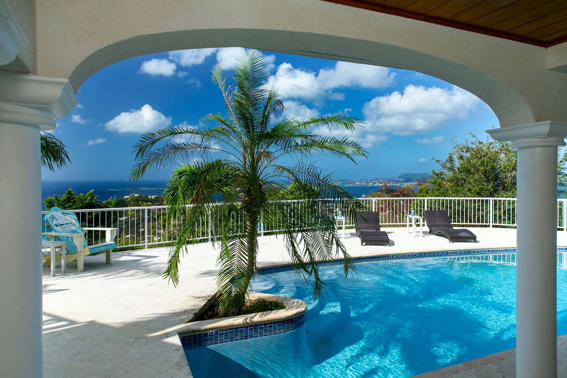Sea Forever pool and outdoor living area