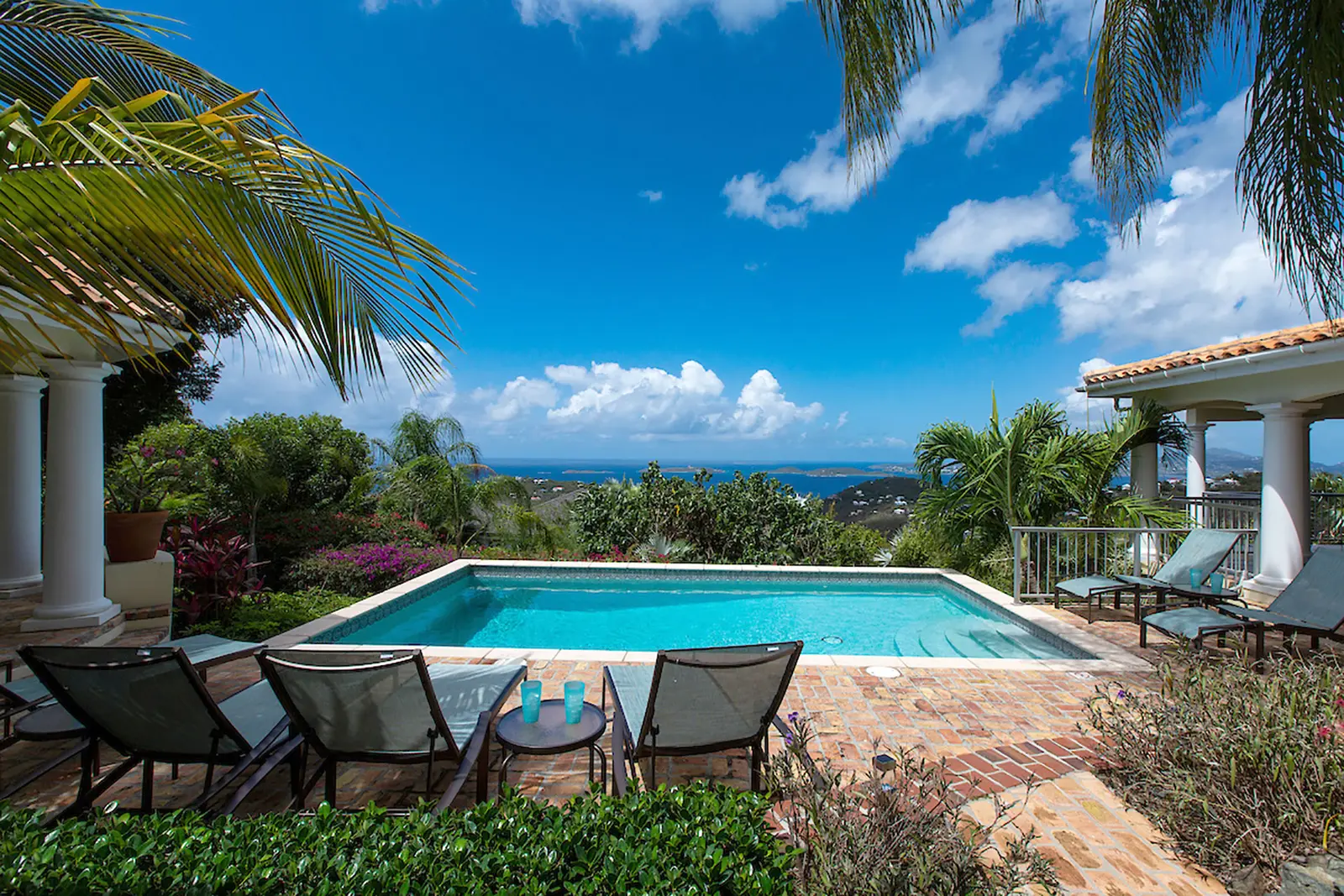 Vista Caribe - 4BR villa above Great Cruz Bay in St. John